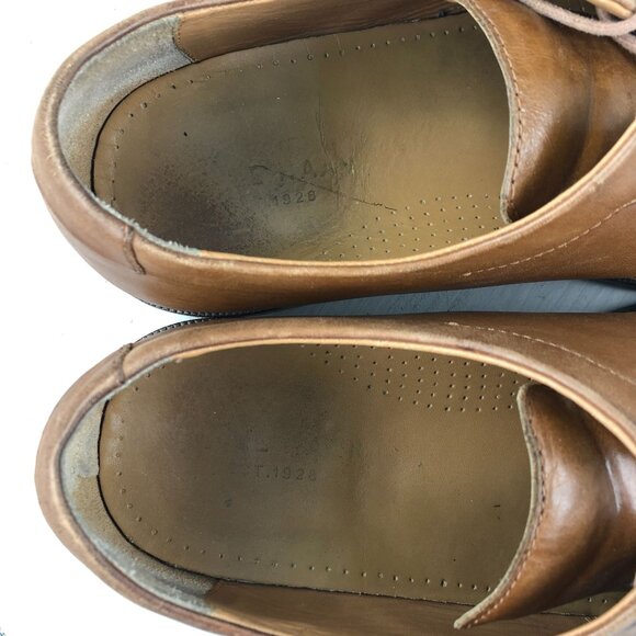 Cole Haan Men\'s Size 9.5M Warren Grand.OS Brown Leather Cap Toe Oxford Shoes main image 11